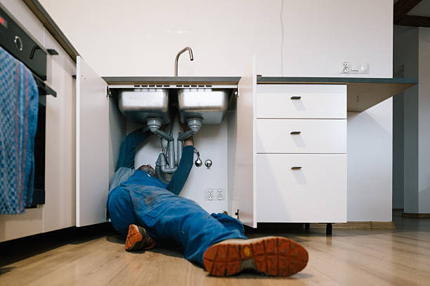 Professional Drain Cleaning technician working in Spencer, TN